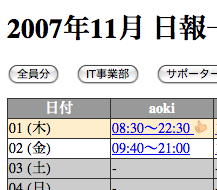 日報ヘッダー<br />